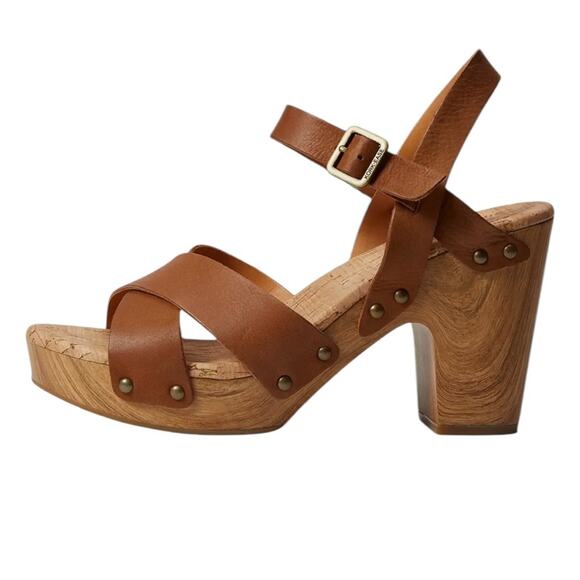 NWOT Kork-Ease Platform Light Brown Sandals – 10 M - Picture 1 of 7